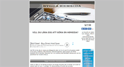 Desktop Screenshot of byggahemsida.se